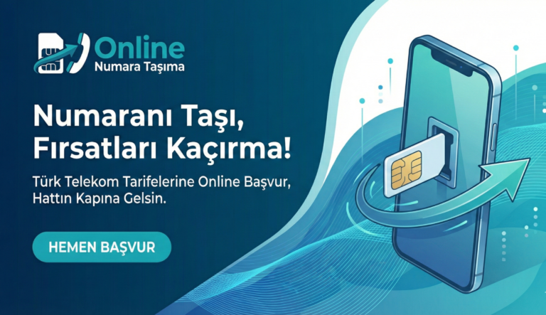 Online numara taşıma bayi banner image